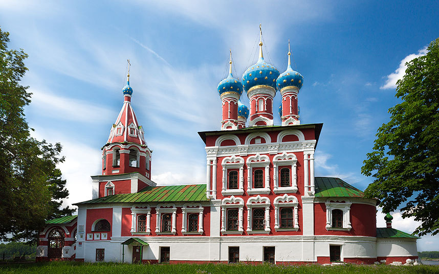 14.  Церковь Дмитрия на Крови, Углич, Россия. 