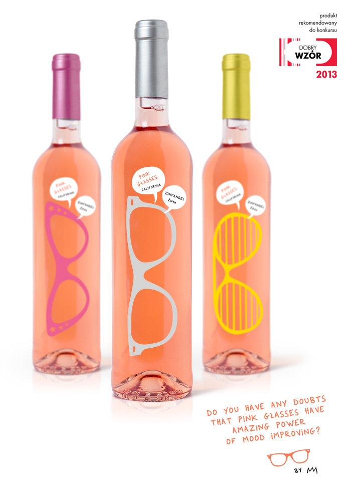 3. Данная бутылка розового вина позволит вам узнать, каково это в буквальном смысле. 