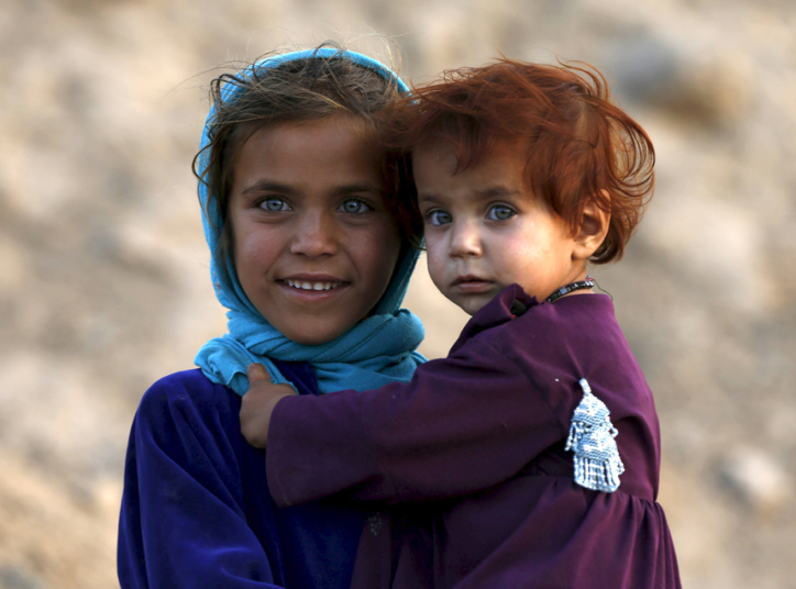 33. Афганские девочки. Кабул, Афганистан. 