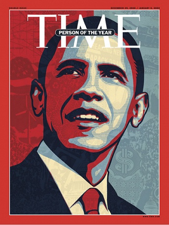 8. В 2008 Человеком года стал Барак Обама. В 2008 Обама стал первым афроамериканским президентом США.
