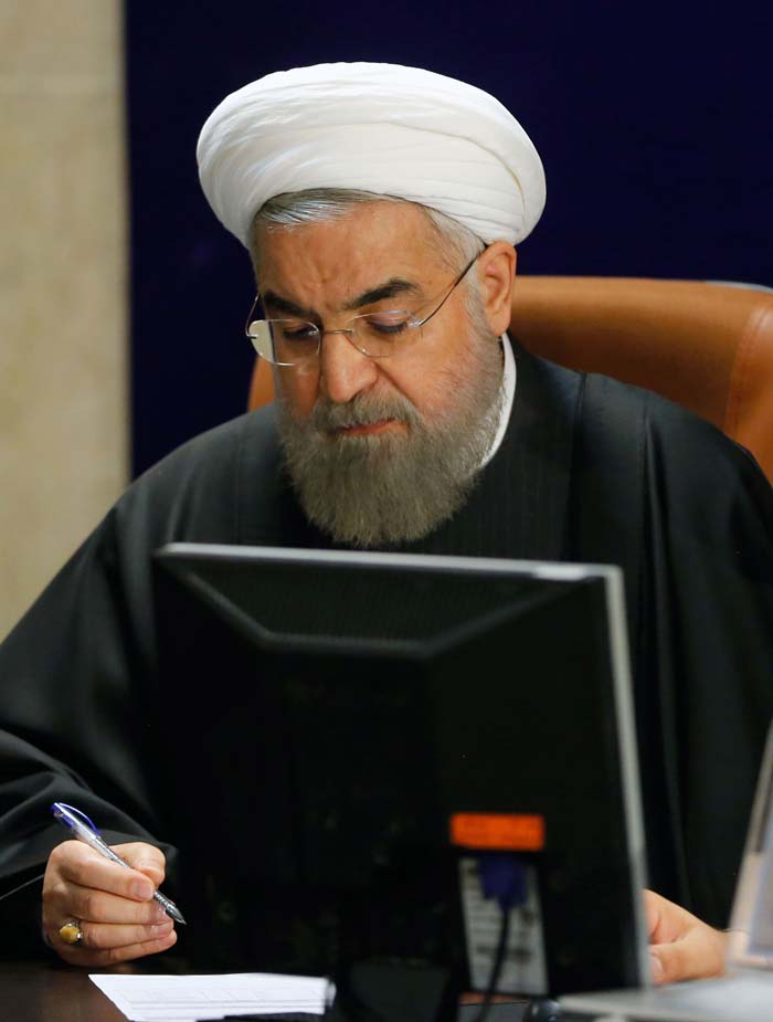 10. Десятое место досталось иранскому президенту Хасану Рухани.