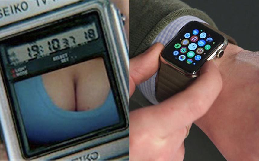 2. В фильме 1983 года «Осьминожка», Джеймс Бонд носит часы Seiko со встроенным телеэкраном. 