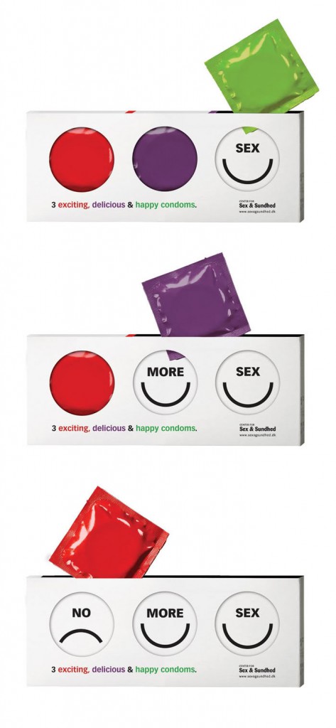 10. Интерактивная упаковка презервативов. 
