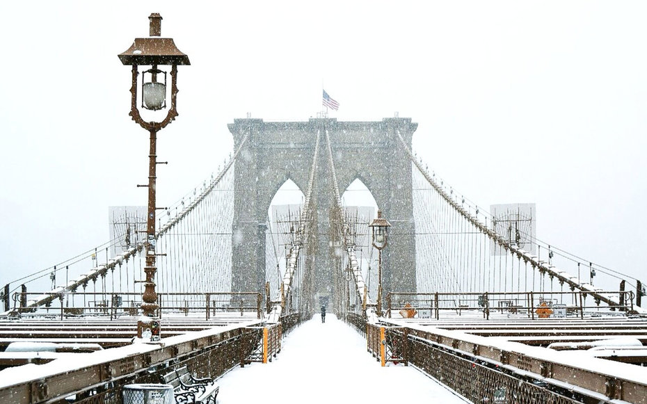 1. Бруклинский мост, США.