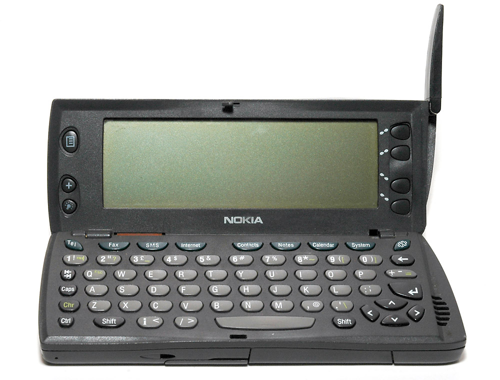 7. Nokia Communicator series.
