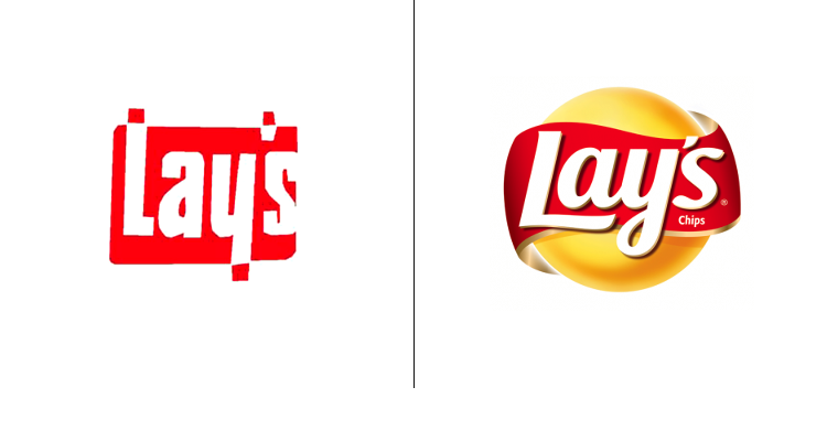 10. Первый логотип Lays был разработан в 1965 году. В 2007 году логотип стал трехмерным.