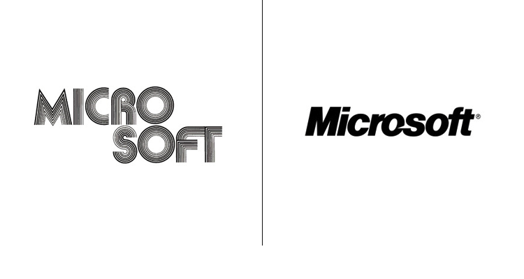 14. Первый логотип компании Microsoft был создан в 1975 г. Текущая версия появилась в 2011 году.