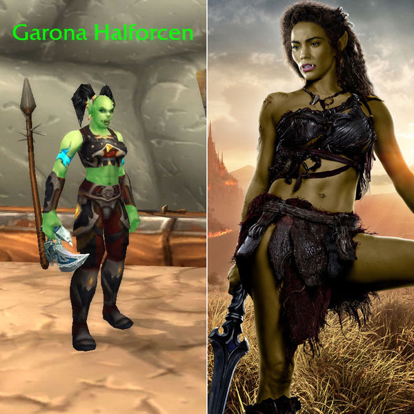 14. Пола Пэттон - Гарона из "Warcraft.