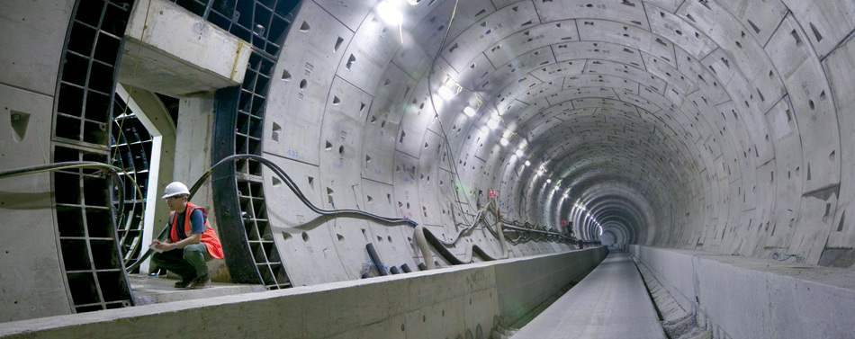 6. Туннель Кроссрейл под Лондоном.