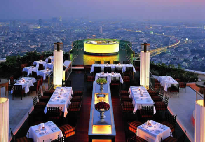 2. Ресторан Siroco, Бангкок, Таиланд.
