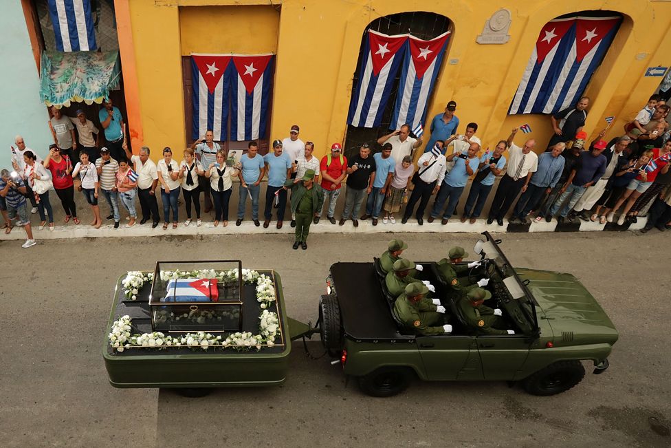 12. Декабрь. Похороны кубинского лидера Фиделя Кастро. 