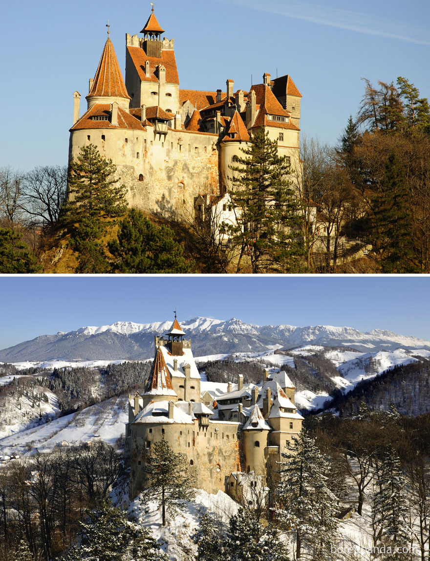 13. Замок Бран, Румыния.