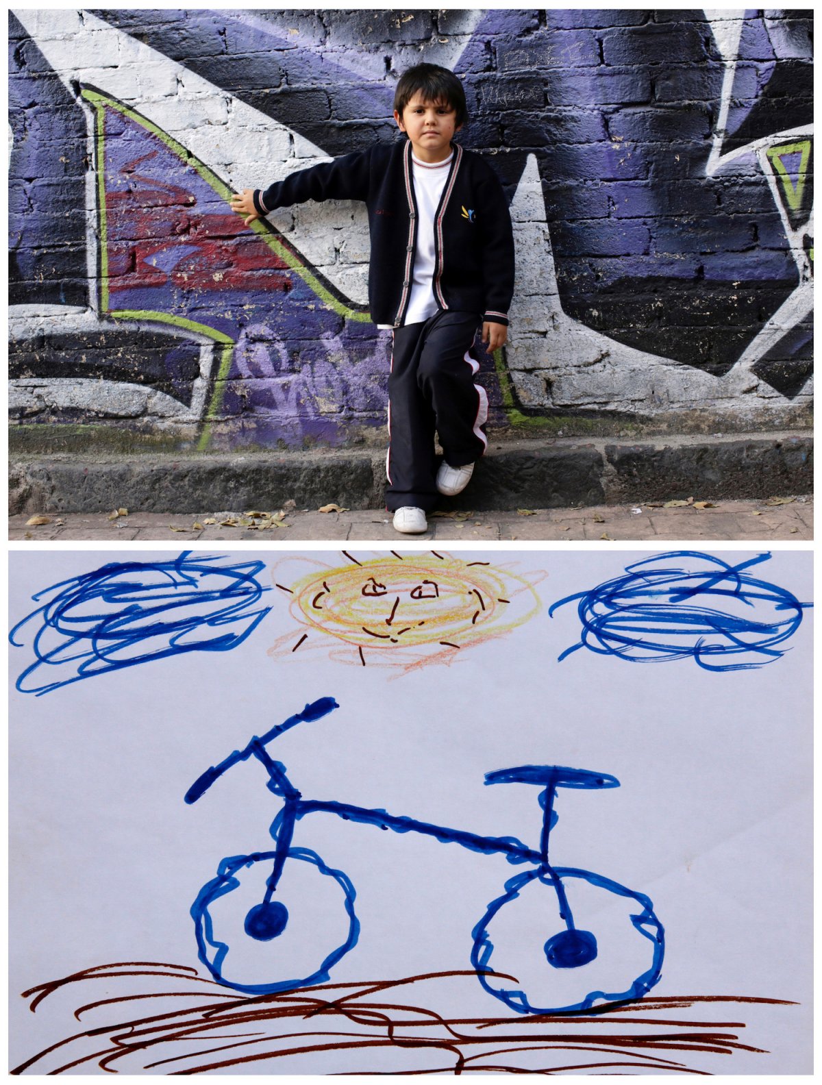 10. Шестилетний Матиас из Мексики просит у Санты велосипед.