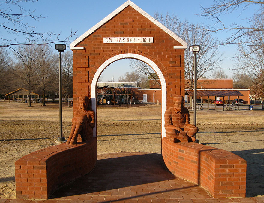 5. «Мемориал C.M. Eppes Middle School» - Гринвилл, Северная Каролина.