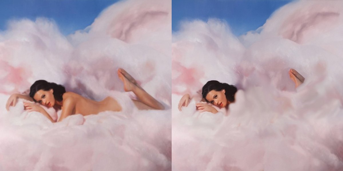 7. Альбом Кэти Перри "Teenage Dream" стал более облачным. 
