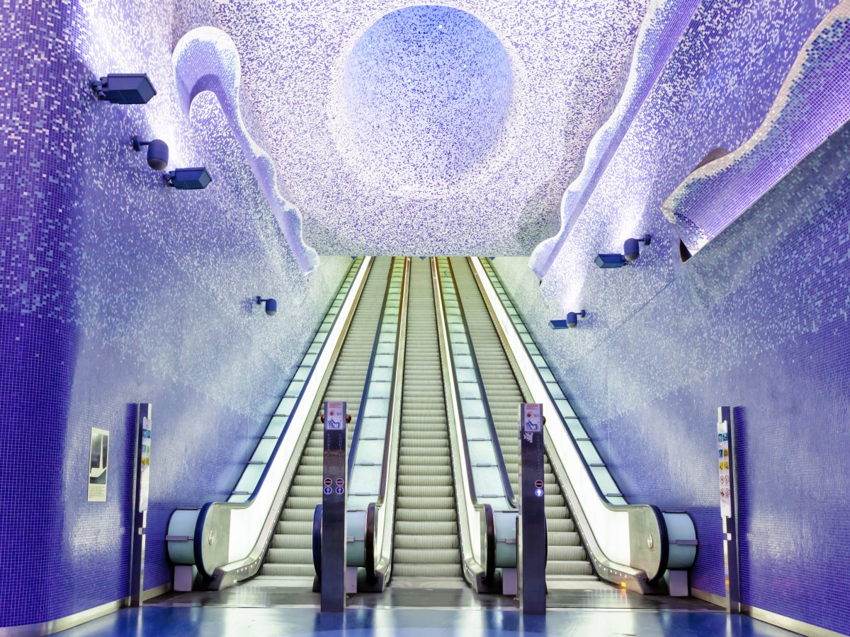 Красивые станции метро для