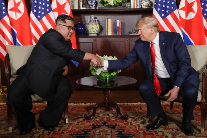 встреча Трампа с Ким Чен Ыном
