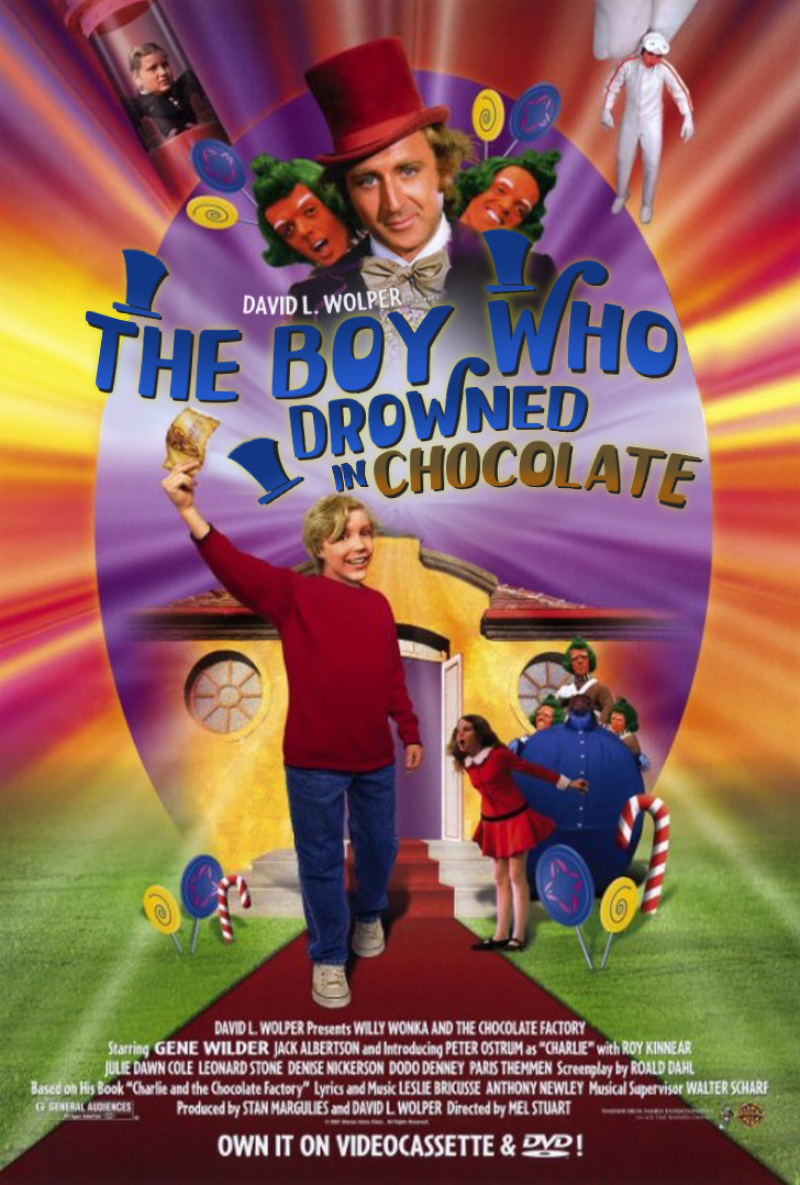 3. В Дании Вилли Вонка и шоколадная фабрика переводится как «Мальчик, который утонул в шоколаде».