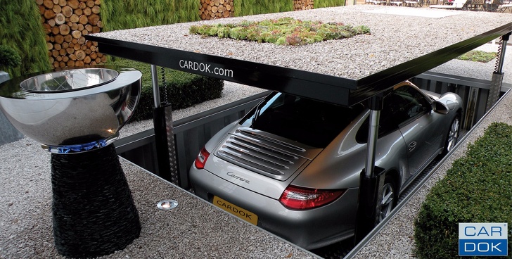 3. Car Dok - это интеллектуальная система парковки, которая экономит пространство и защищает ваш автомобиль.