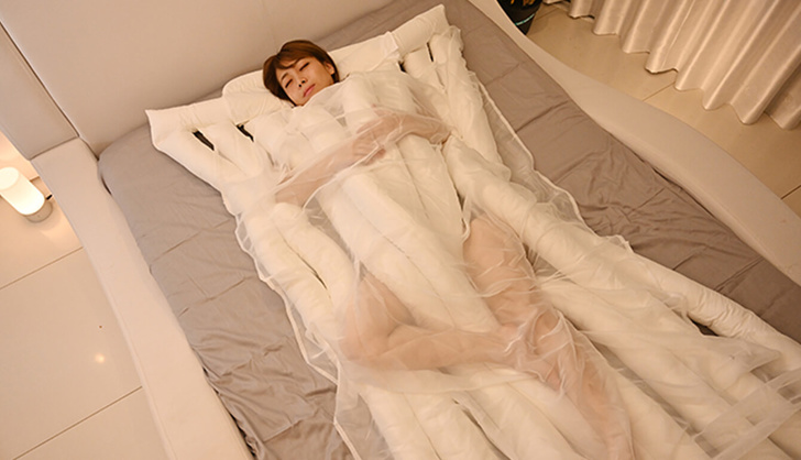 4. Эта причудливая кровать в форме лапши обещает вам сладкие сны.