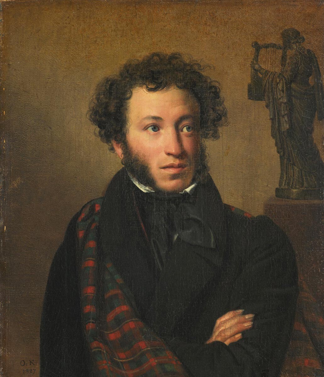 6. Портрет Александра Пушкина, 1827 г.