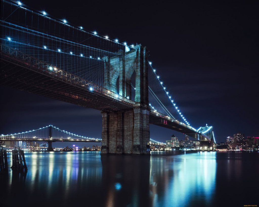 Бруклинский мост Нью-Йорк