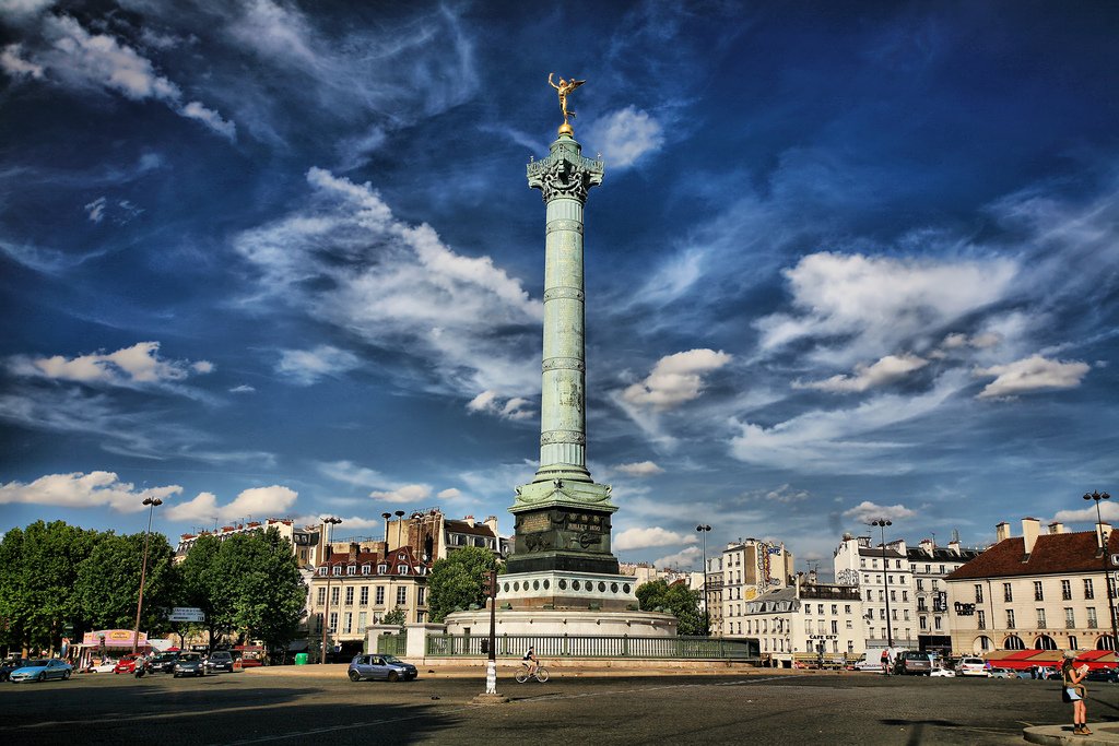 Площадь Бастилии в Париже. Июльская колонна на площади Бастилии. Июльская колонна в Париже. Париж достопримечательности Бастилия. Бастили