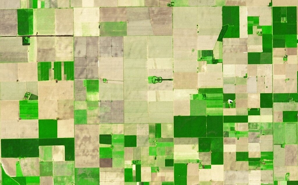 Красивые места на Земле вид из космоса-10
