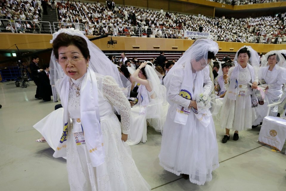 Массовое бракосочетание в секте Муна-17