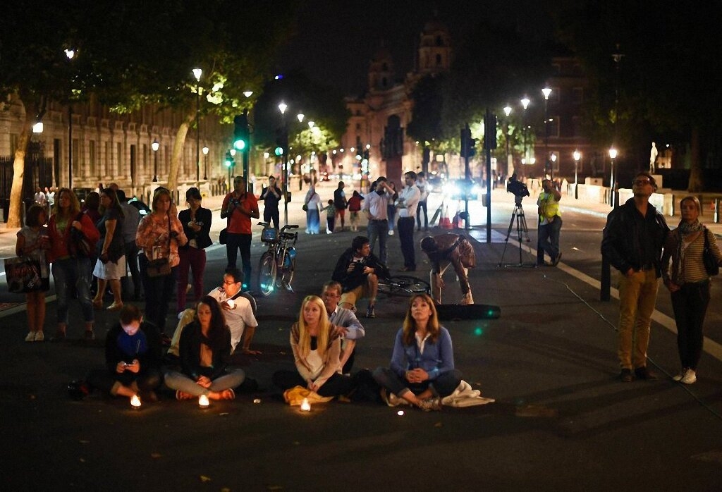 Поле красных маков у Лондонского Тауэра-14