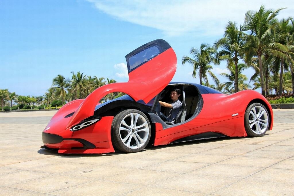 Шикарный автомобиль созданный своими руками-5