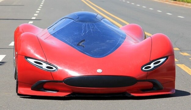 Шикарный автомобиль созданный своими руками-7