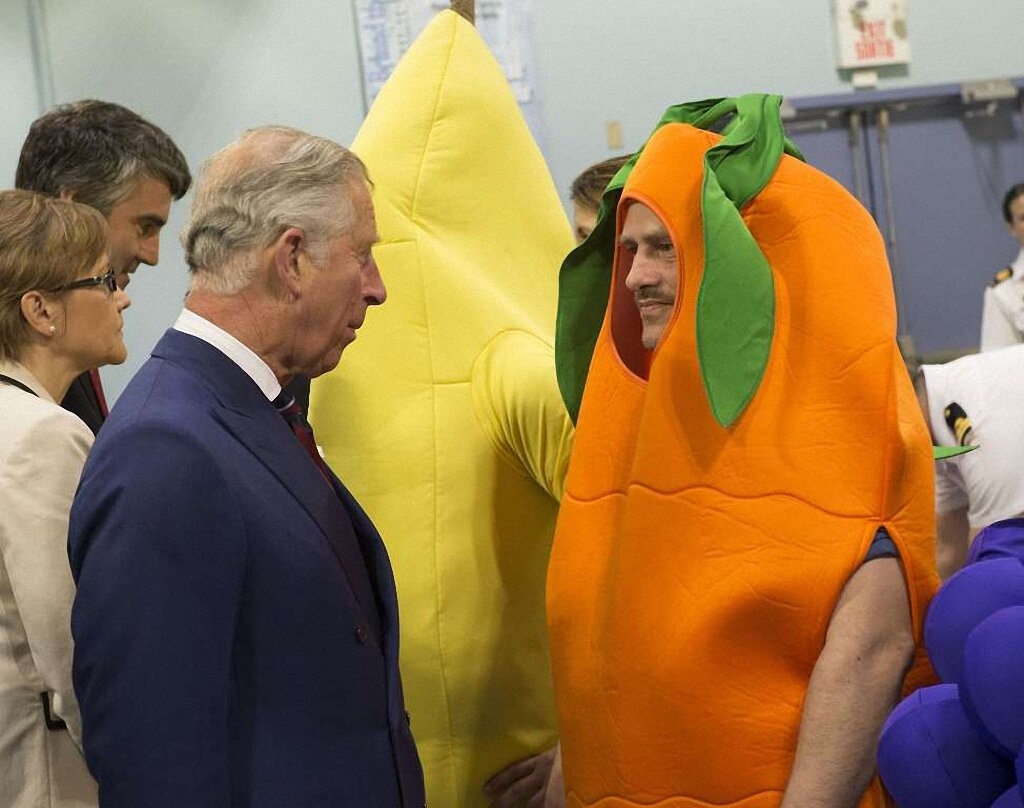 Забавные фотографии королевской семьи-18