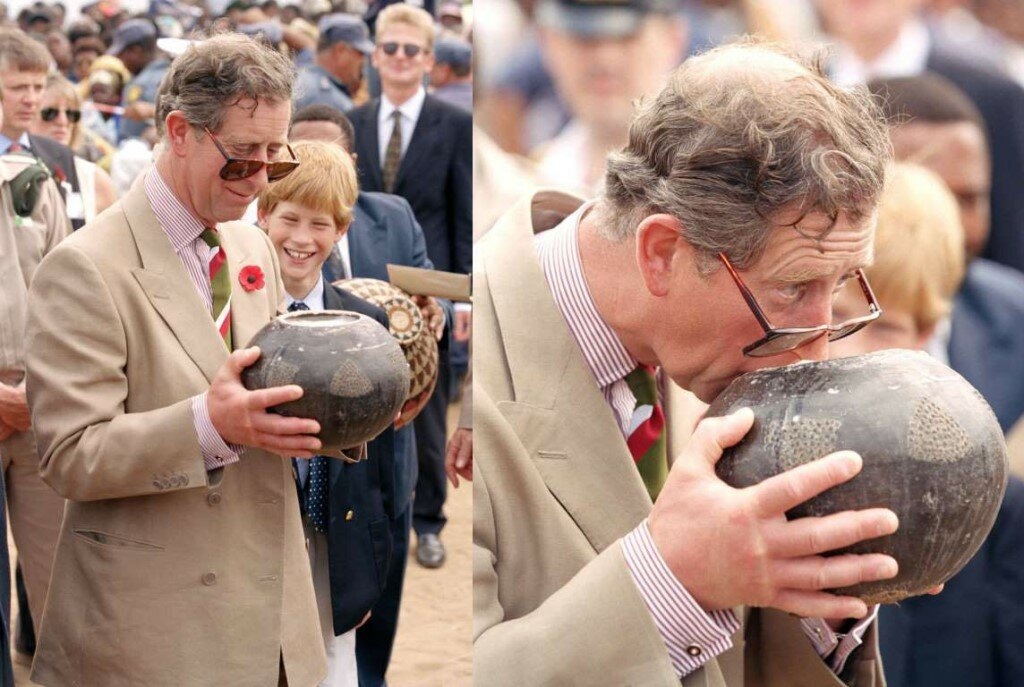 Забавные фотографии королевской семьи-7