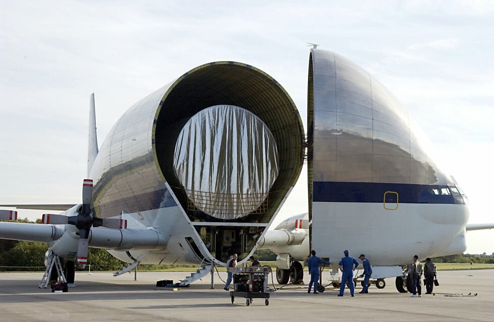 3. Aero Spacelines Super Guppy.