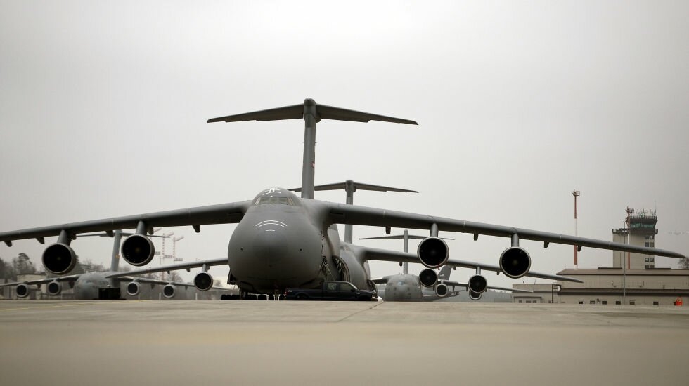 5. Lockheed C-5 Galaxy.