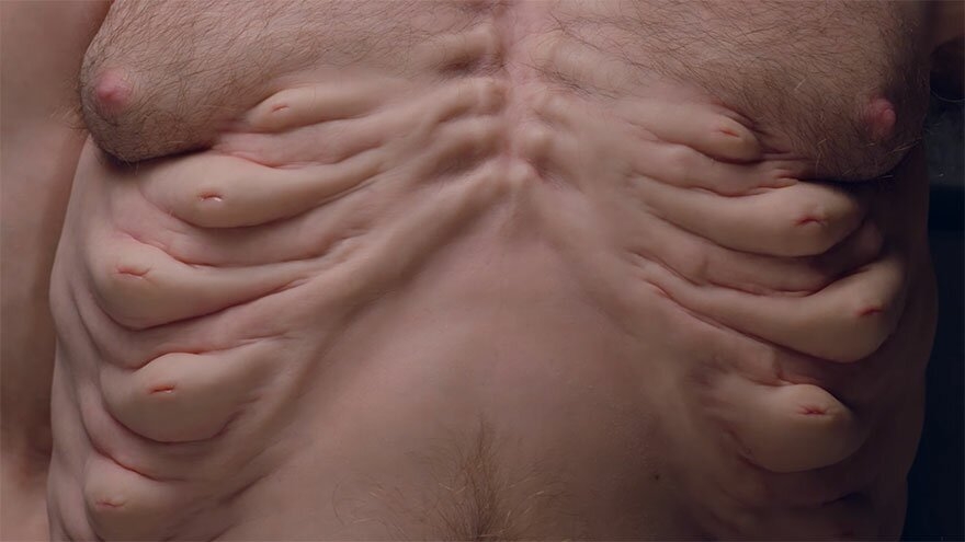 5. Тело Грэма имеет несколько сосков, которые защищают его ребра подобно естественным подушкам безопасности.