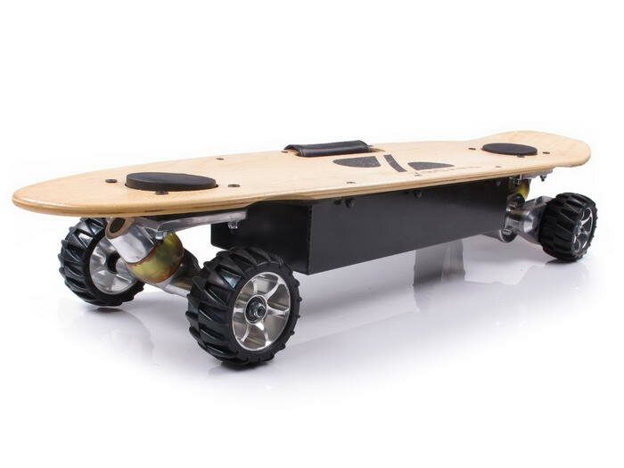 12. Zboard – это первый в мире электрический скейтборд, который управляется движением вашего тела. Для того, чтобы начать движение, вам нужно вам просто наклониться вперед, чтобы затормозить – откинуться назад. Максимальная скорость Zboard - 27,3 км/ч. На одной зарядке вы сможете проехать 8 км. 