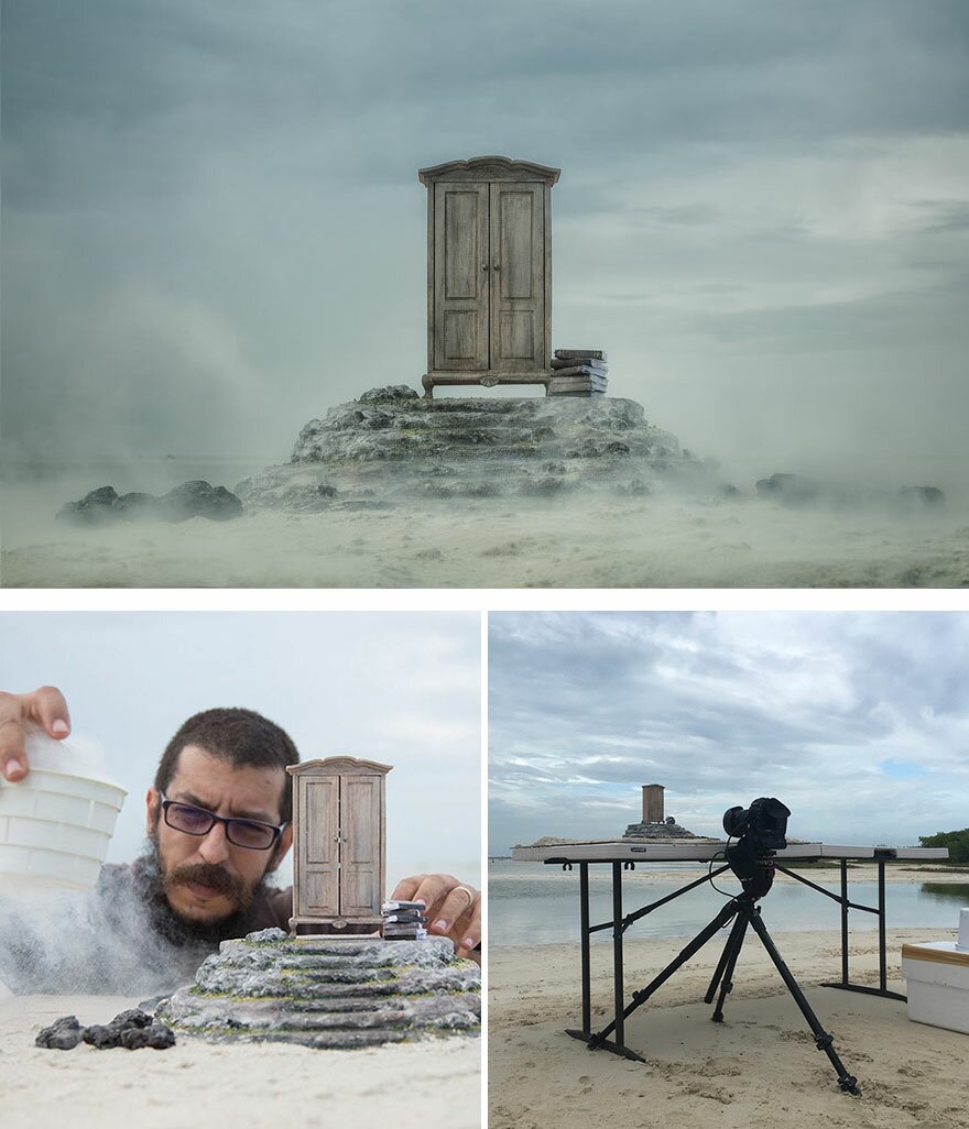 5. Сюрреалистичное фото ни что иное как миниатюра.