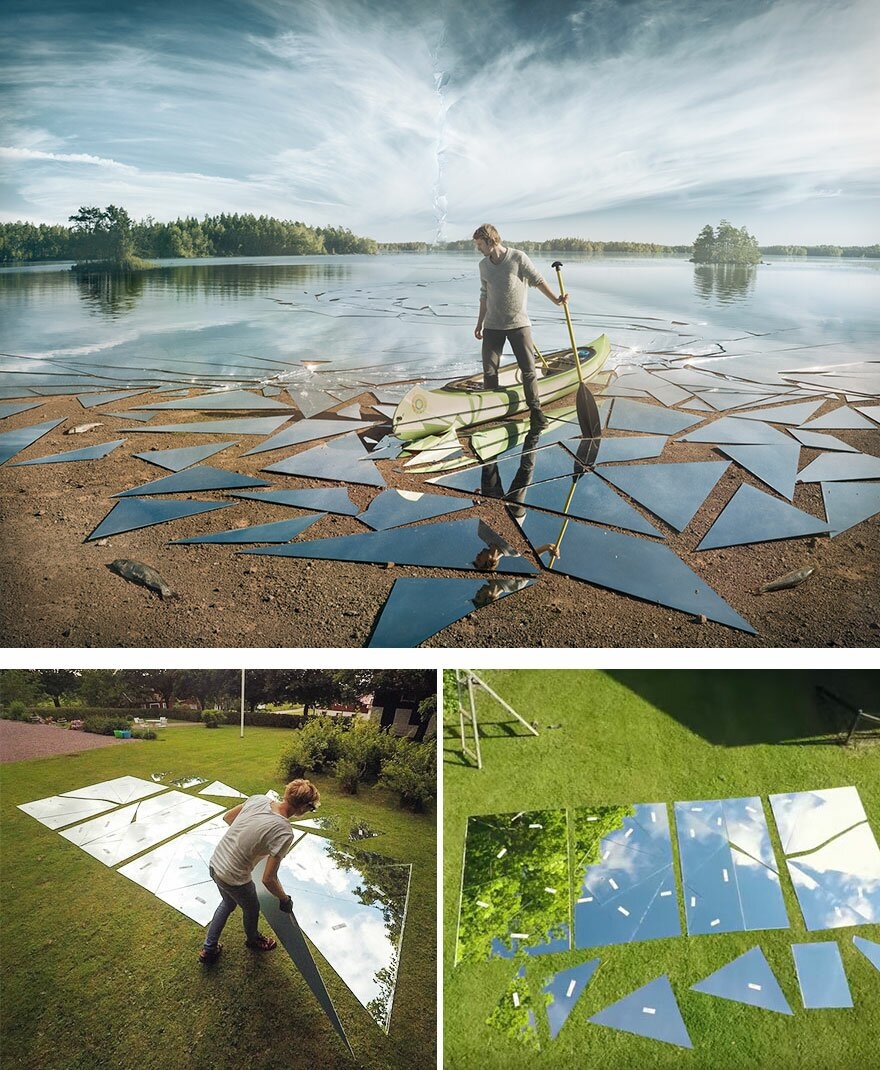 9. Тут не обошлось без фотошопа, но в целом проделана очень сложная работа.